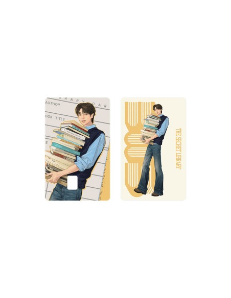 [Pre Order] BYEON WOO SEOK The Secret Library Goods - CARD COVER STICKER SET
