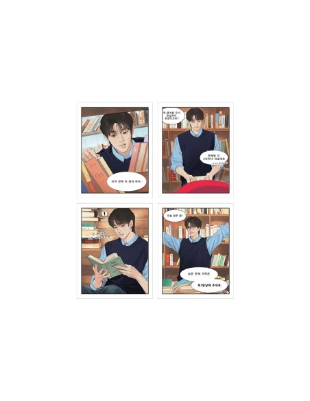 [Pre Order] BYEON WOO SEOK The Secret Library Goods - REMOVABLE STICKER SET