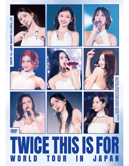 Japanese Edition] TWICE [THIS IS FOR] WORLD TOUR IN JAPAN DVD