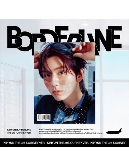 KIHYUN EP Album - BORDERLINE (THE 3RD JOURNEY Ver.) CD