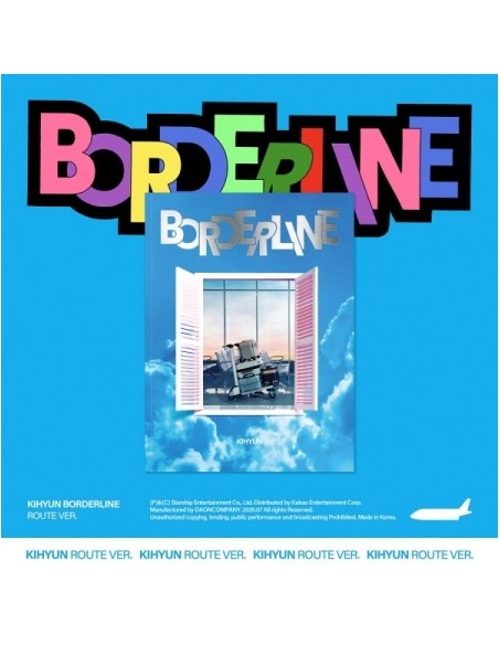 KIHYUN EP Album - BORDERLINE (ROUTE Ver.) CD