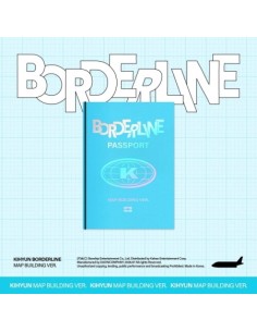 [Limited] KIHYUN EP Album - BORDERLINE (MAP BUILDING...