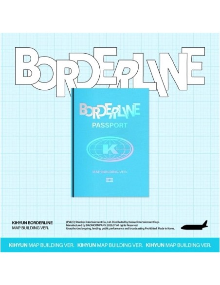 [Limited] KIHYUN EP Album - BORDERLINE (MAP BUILDING Ver.) CD