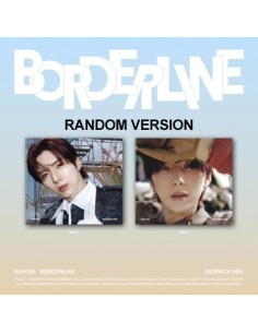 [DIGIPACK] KIHYUN EP Album - BORDERLINE (Random Ver.) CD