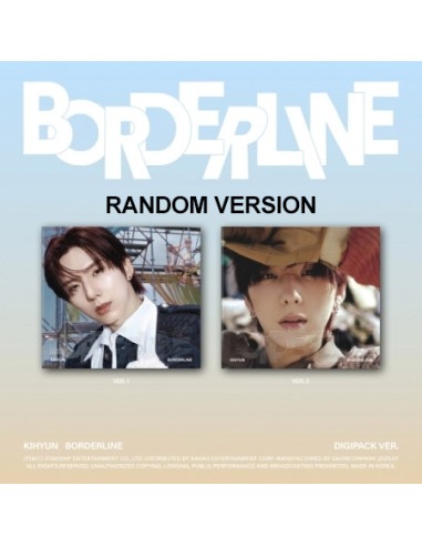 [DIGIPACK] KIHYUN EP Album - BORDERLINE (Random...