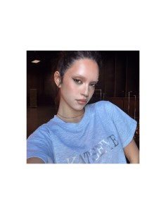 KATSEYE Essentials Goods - Gray Crop Tee