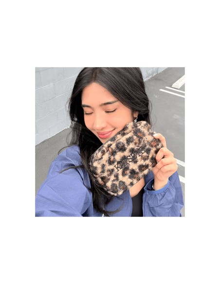 KATSEYE Essentials Goods - Fuzzy Ear Pouch