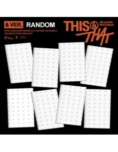 [&] Stray Kids Mini Album - THIS & THAT (Random Ver.) CD