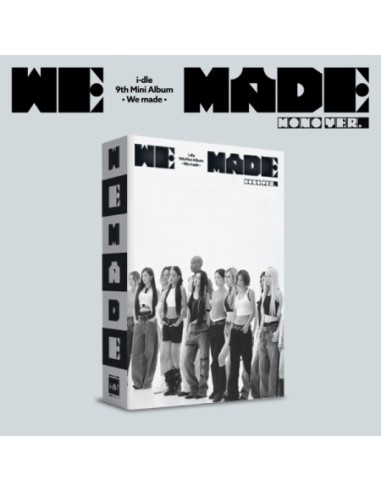 I-DLE 9th Mini Album - We Made (Mono Ver.) CD +...