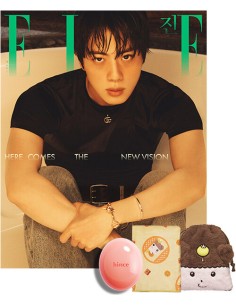 Magazine ELLE 2026-08 Type.D BTS JIN with Pre Order Benefit