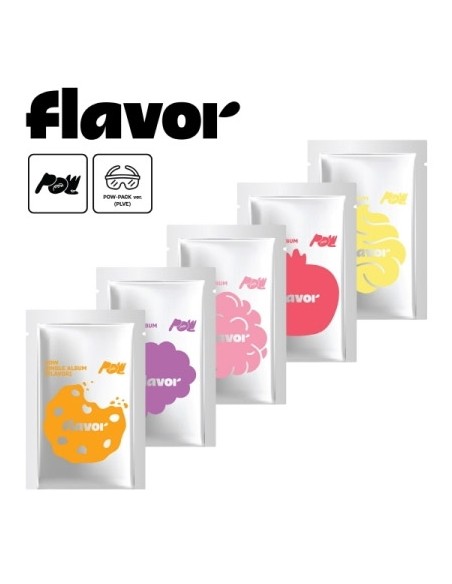 [Smart Album][POW-PACK] POW Single Album - FLAVOR (Random Ver.)