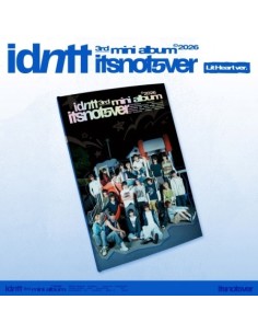 idntt 3rd Mini Album - itsnotover (Lit Heart Ver.) CD