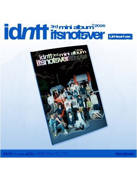 idntt 3rd Mini Album - itsnotover (Lit Heart Ver.) CD