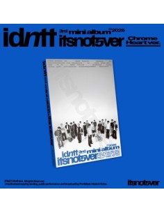 idntt 3rd Mini Album - itsnotover (Chrome Heart Ver.) CD