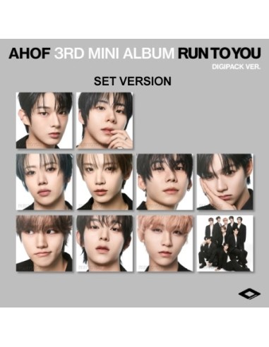 [DIGIPACK][SET] AHOF 3rd Mini Album - RUN TO...