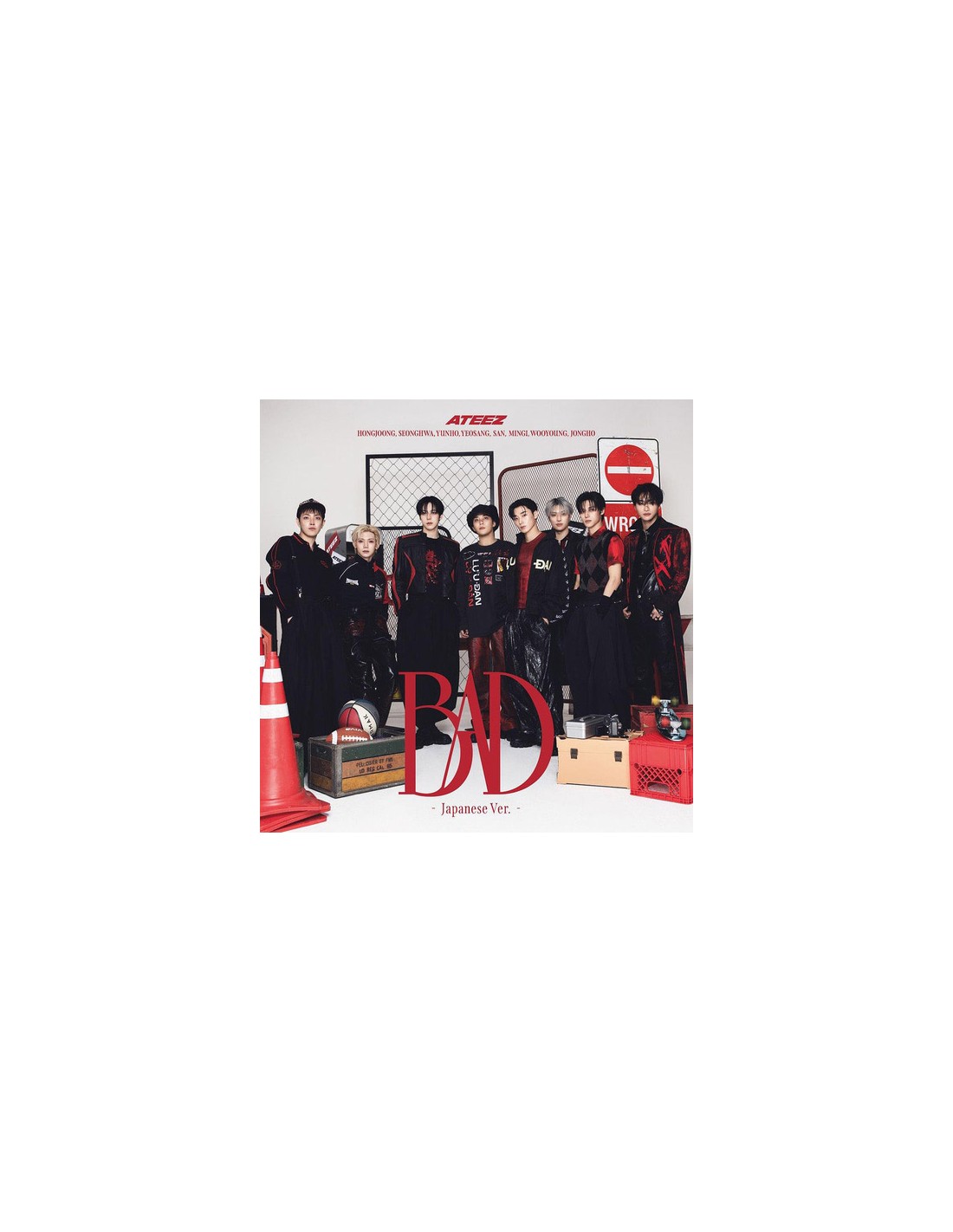 Japanese Edition] ATEEZ 5th Single Album - BAD (Limited Flash
