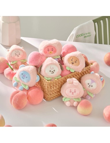 BT21 Peach Holic Goods - Plush Keyring