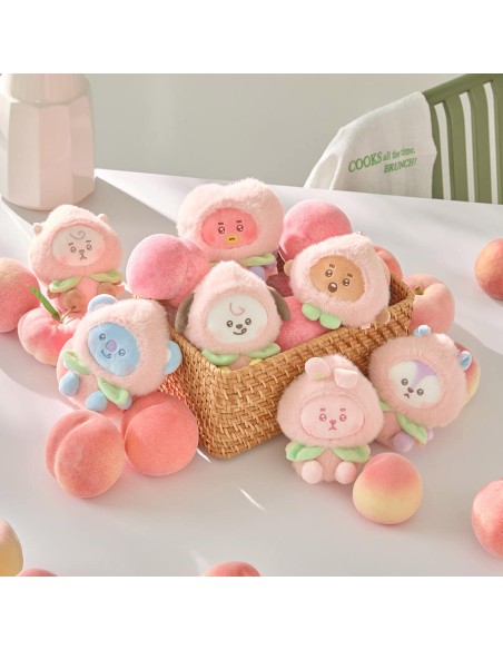 BT21 Peach Holic Goods - Plush Keyring