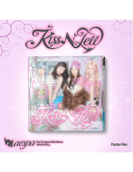 Japanese Edition] aespa 1st Mini Album - KISS N TELL (Poster Ver