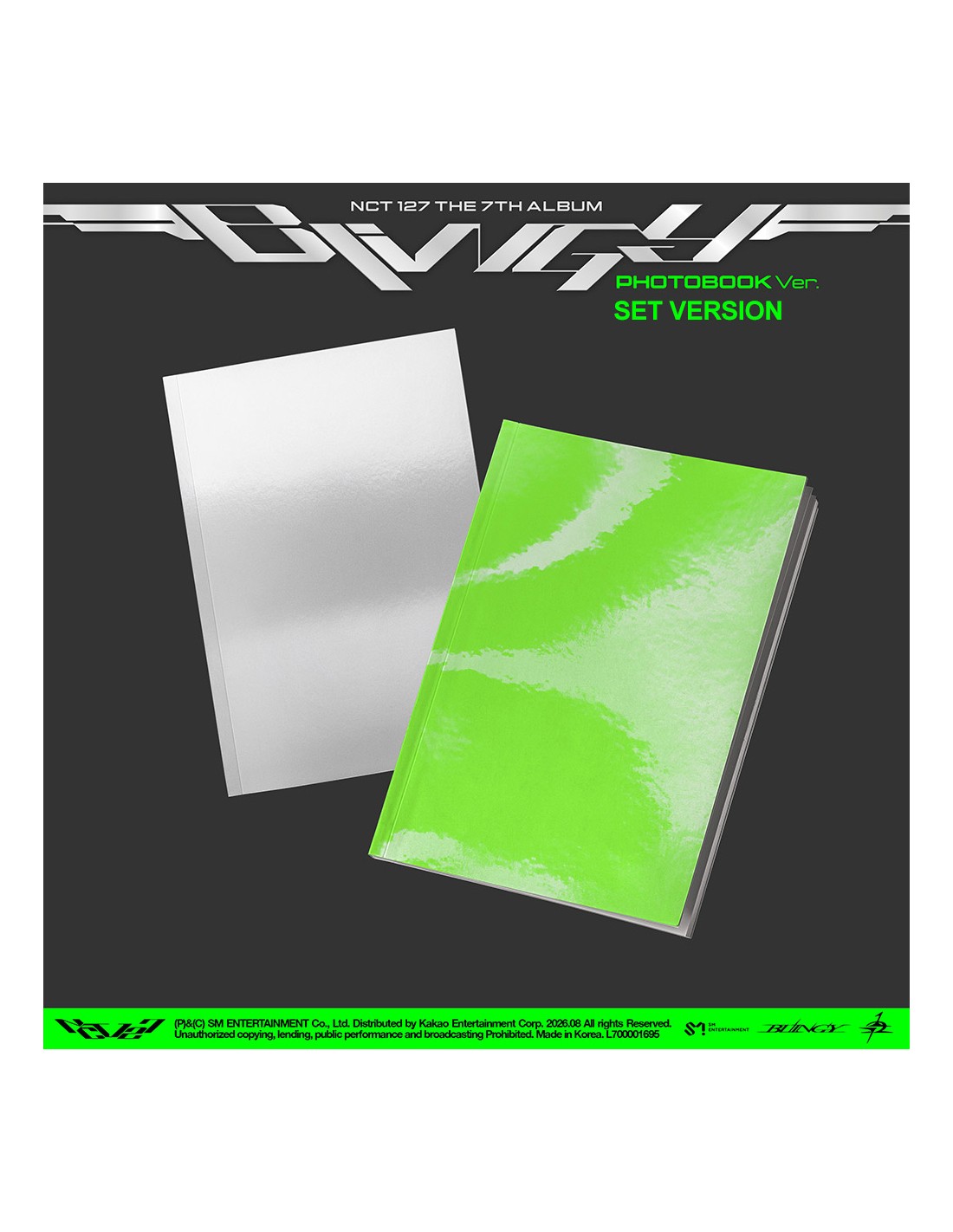 Photobook][SET] NCT 127 7th Album - BLINGY (SET Ver.) 2CD kpoptown.com