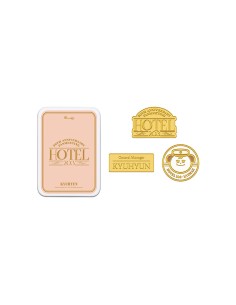 KYUHYUN Hotel 203 Goods - BADGE SET