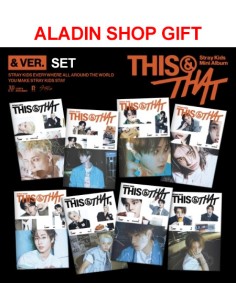 [ALADIN Shop Gift][&][SET] Stray Kids Mini Album - THIS &...