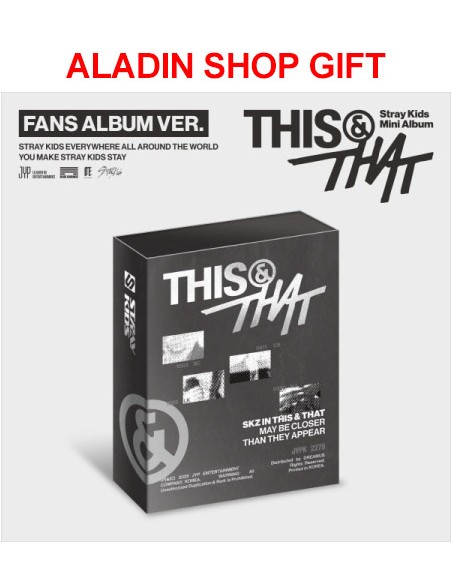 Smart Album] Stray Kids Mini Album - THIS & THAT (FANS ALBUM Ver