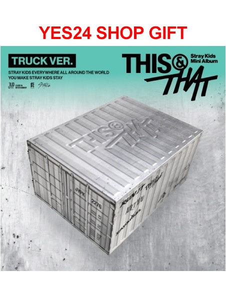 [YES24 Shop Gift][Limited] Stray Kids Mini Album - THIS & THAT (TRUCK VER.) CD