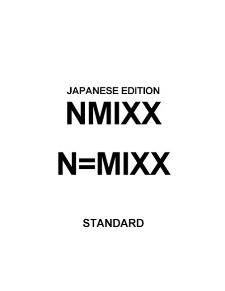 [Japanese Edition] NMIXX Album - N MIXX (Standard) CD