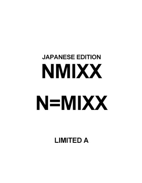 Japanese Edition] NMIXX Album - N MIXX (MIX Ver.) (Limited A) CD
