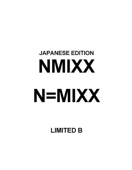 [Japanese Edition] NMIXX Album - N MIXX (MIX Ver.) (Limited B) CD