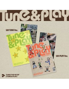 [4SET] TUIDE 1st EP Album - TUNE & PLAY (4SET Ver.) 2CD +...