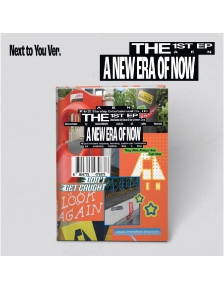 AEN 1st EP Album - A NEW ERA OF NOW (Next to You Ver.) CD