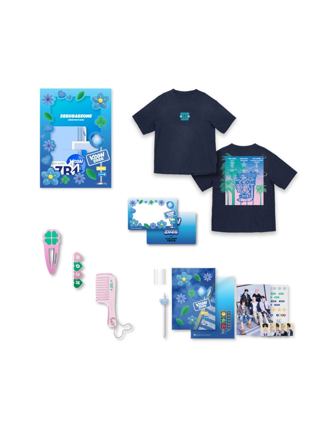 ZEROBASEONE ジウン KCON LA ロサンゼルス 購入特典 トレカ ZEROBASEONE KCON LA 2026 Goods - ARCHIVE SET kpoptown.com