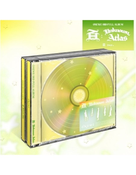 ONEWE 3rd Album - 面 : Unknown Atlas (面 ver.) CD