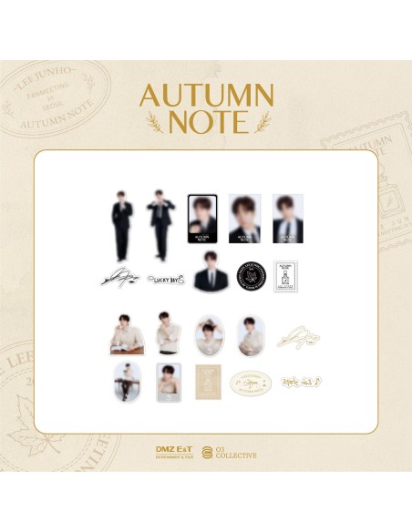 [Pre Order] Lee Junho AUTUMN NOTE Goods - STICKER PACK