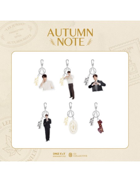 [Pre Order] Lee Junho AUTUMN NOTE Goods - RANDOM ACRYLIC KEYRING