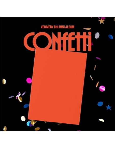 VERIVERY 8th Mini Album - CONFETTI (Photobook Ver.) CD + Poster