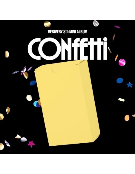 [Smart Album] VERIVERY 8th Mini Album - CONFETTI (LUCKYCHARM Ver.)
