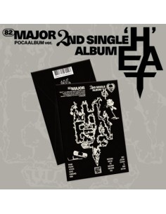 [Smart Album] 82MAJOR 2nd Single Album - HEAT (POCA Ver.)