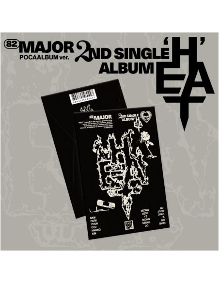 [Smart Album] 82MAJOR 2nd Single Album - HEAT (POCA Ver.)