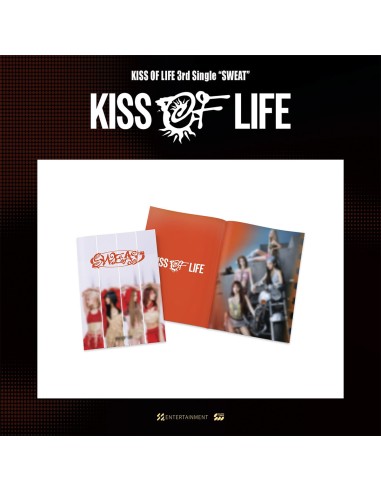 KISS OF LIFE SWEAT Goods - BEHIND MINI PHOTOBOOK