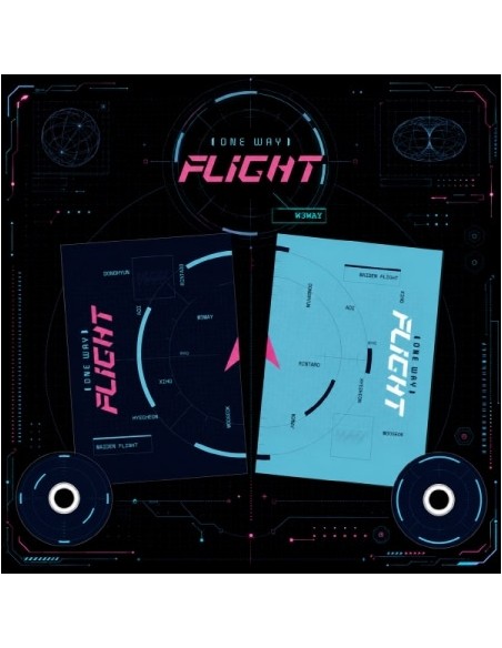 W3WAY Mini Album - ONE WAY FLIGHT (Random Ver.) CD