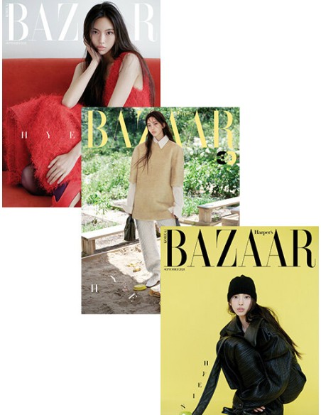 Magazine BAZAAR KOREA 2026-09 Type.D (Cover Random) NewJeans HYEIN