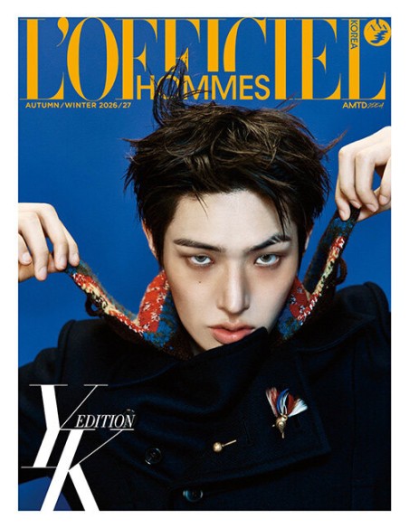 Magazine L'officiel Hommes 2026 FALL, WINTER Type.C ATEEZ MINGI