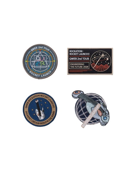 [Pre Order] QWER ROCKATION : ROCKET LAUNCH!! Goods - WAPPEN SET