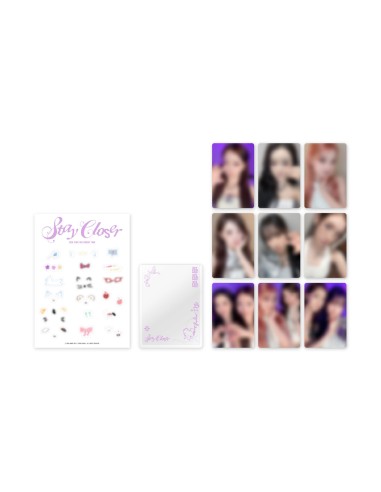 STAYC STAY CLOSER Goods - PHOTOCARD DECO PACK