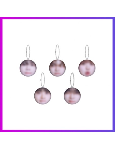 [Pre Order] VERIVERY GIVE ME FIVE KEEP THAT VIBE Goods - SQUISH FACE KEYRING
