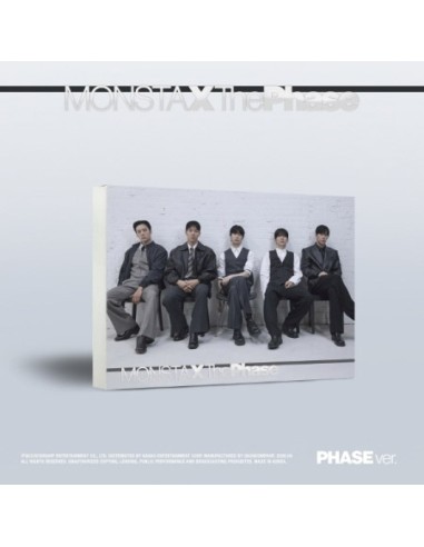 MONSTA X EP Album - The Phase (PHASE Ver.) CD