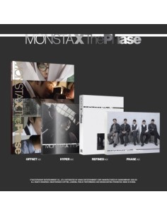 [4SET] MONSTA X EP Album - The Phase (4SET Ver.) 4CD
